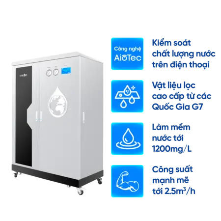 Máy lọc nước đầu nguồn Karofi KTF-662 AIO Cao Cấp, Lọc Nước Đáng Tin Cậy
