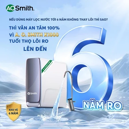 Có nên mua Máy lọc nước A. O. Smith X1000 hay không ?
