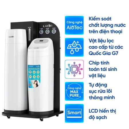 Lọc tổng trung tâm cao cấp Karofi WHF - E666