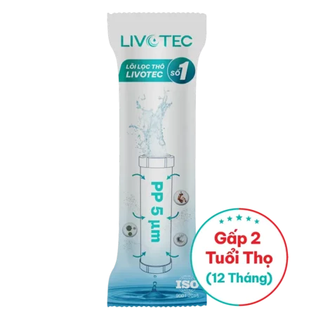 Lõi lọc nước Livotec số 1 PP 5 micron