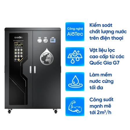 Máy lọc nước đầu nguồn Karofi KTF-662 AIO Cao Cấp, Lọc Nước Đáng Tin Cậy